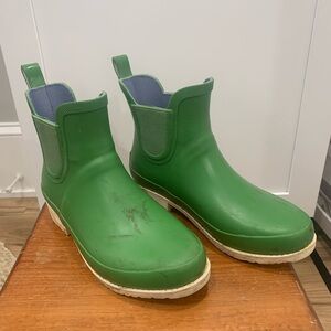L.L. Bean Green Ankle Wellie’s - Sz 7